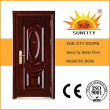 Classic Design Safety Apartment Entrance Door (SC-S069)